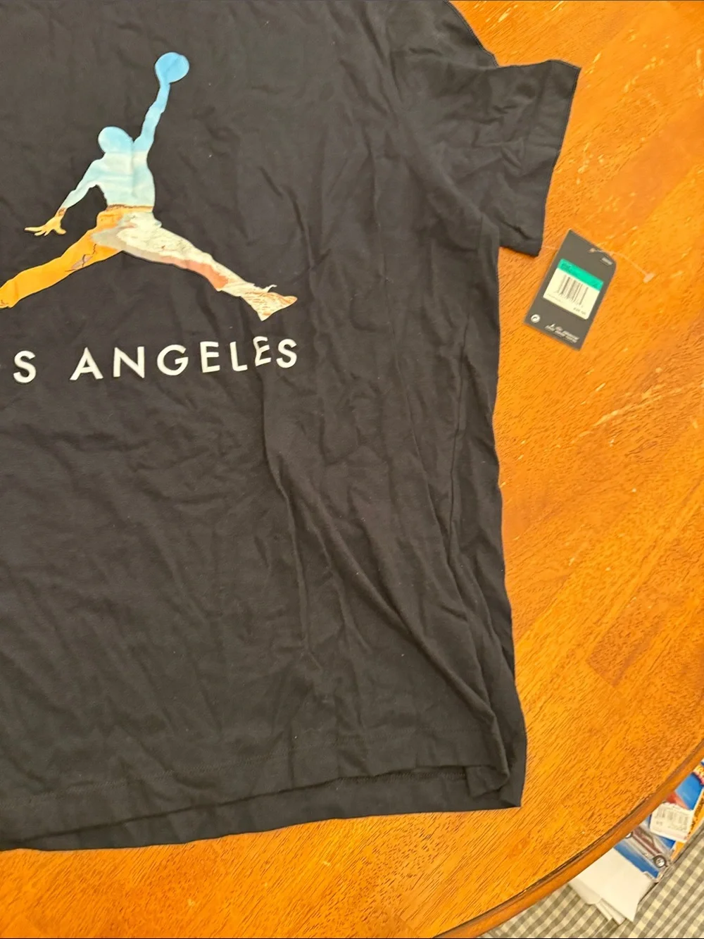Air Jordan Los Angeles beach Graphic Tee - Black xxl